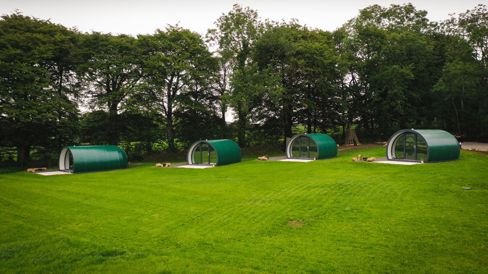 Further Space Glamping pods at Thornfield