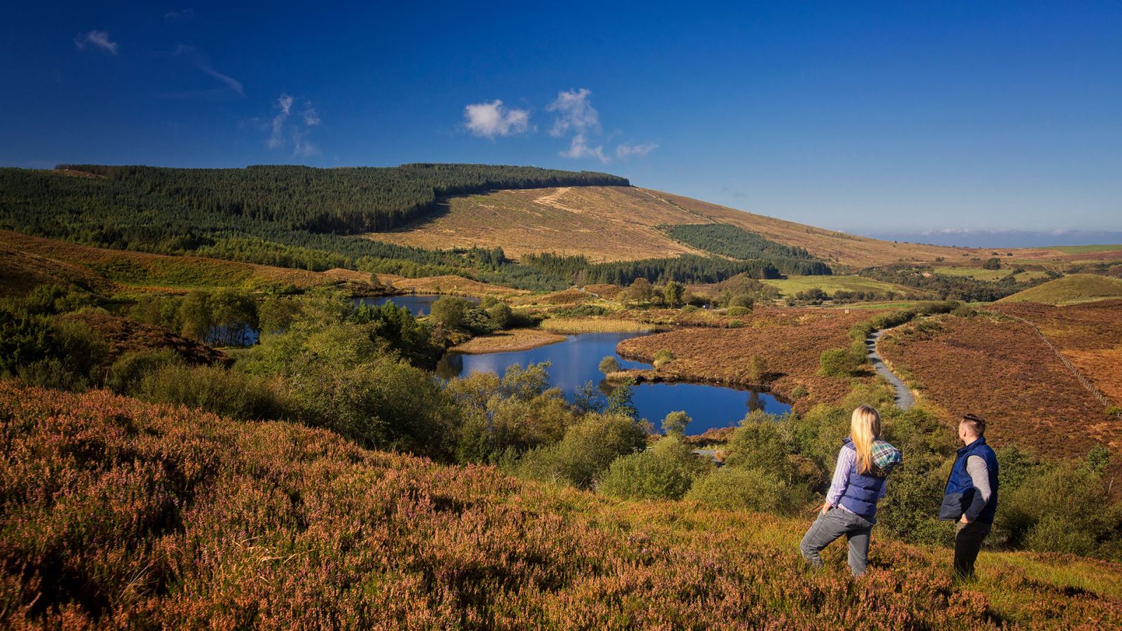 Couple at Gortin Lakes