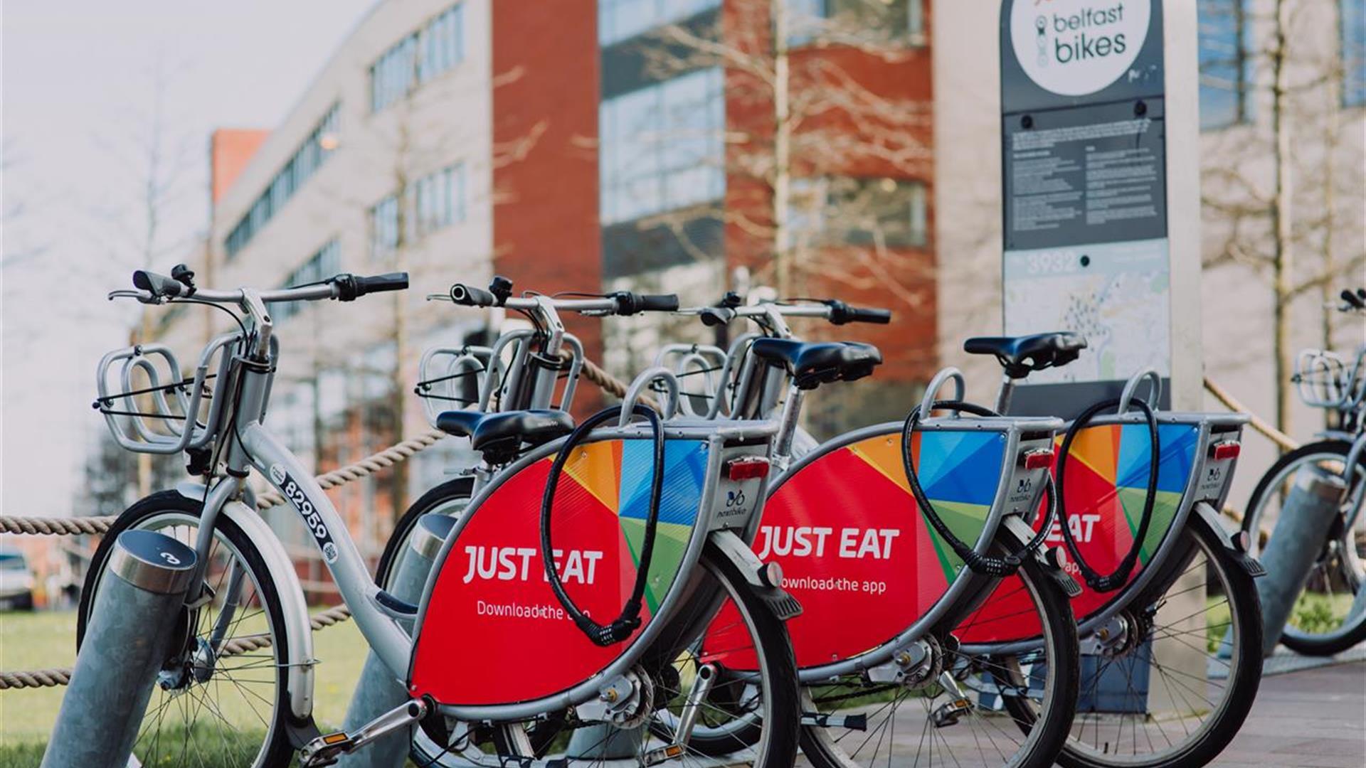 Belfast Bikes Public Cycle Hire Belfast Discover Northern Ireland
