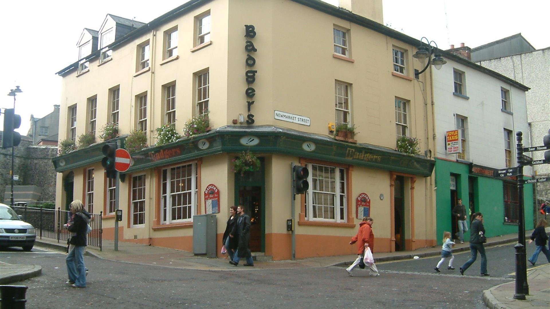 Badgers Bar And Restaurant DerryLondonderry Discover Northern Ireland