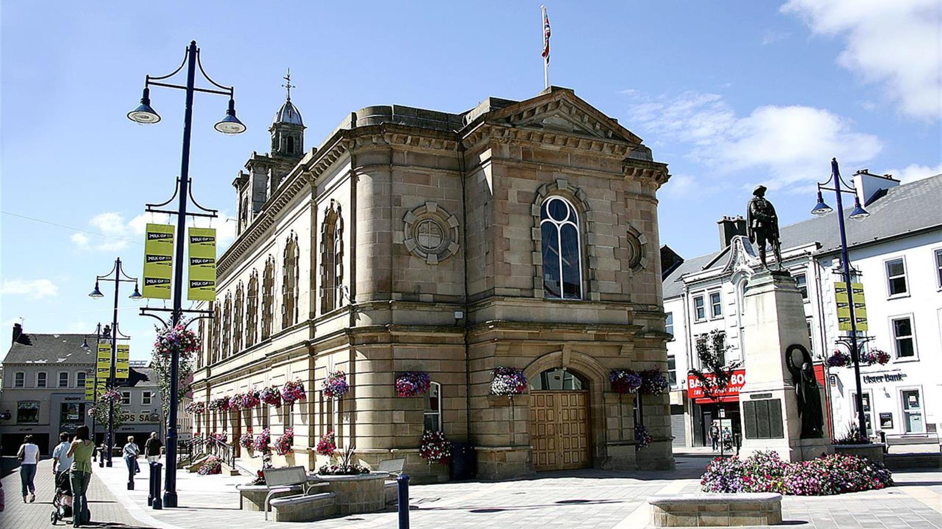 Coleraine Town Hall Historic Sites, Houses, Castles & Buildings in